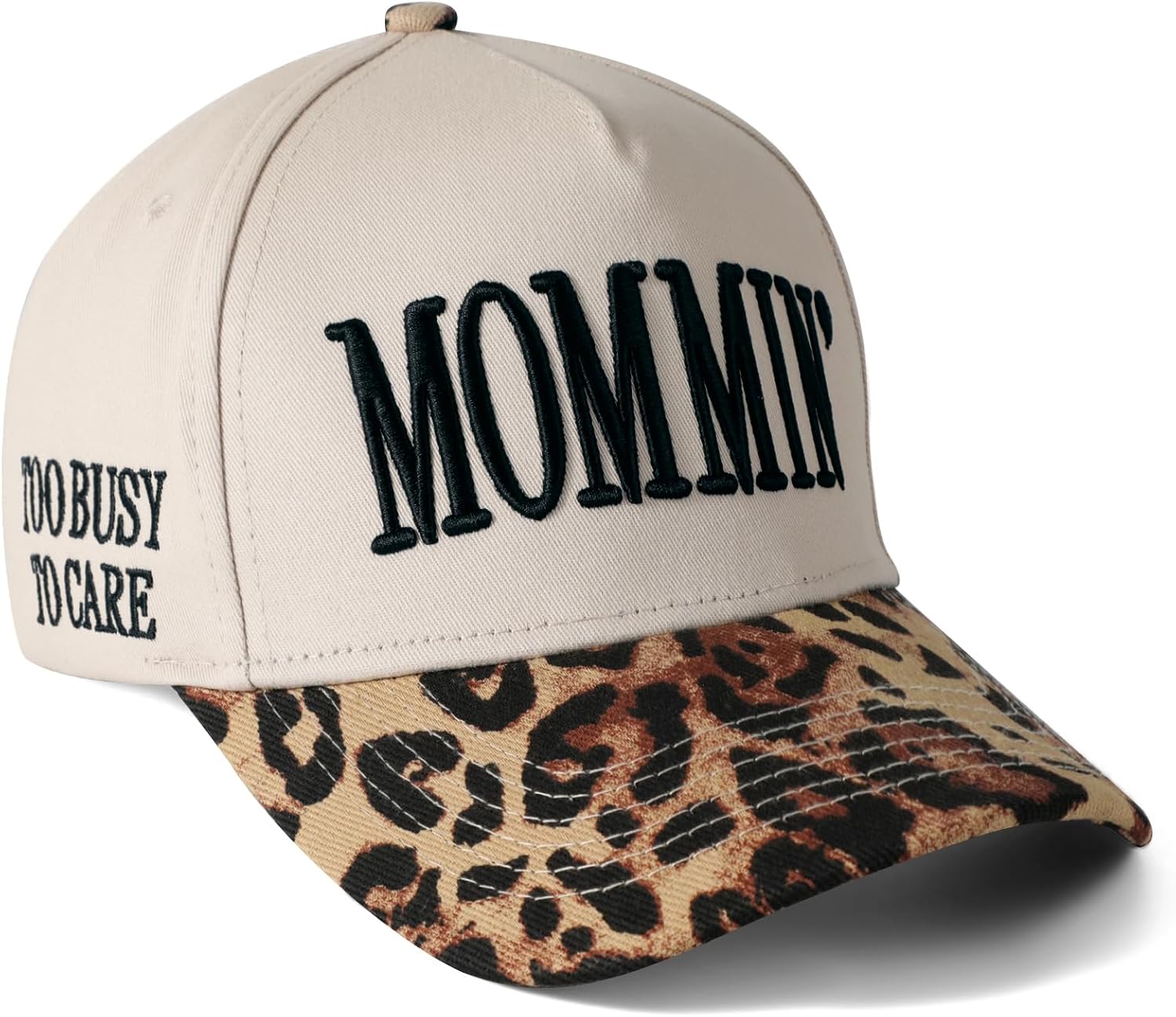 Mommin Hat Womens Trucker Hat for Wife Mothers Day Mom Gifts Vintage Two Tone Adjustable Embroidery Baseball Cap