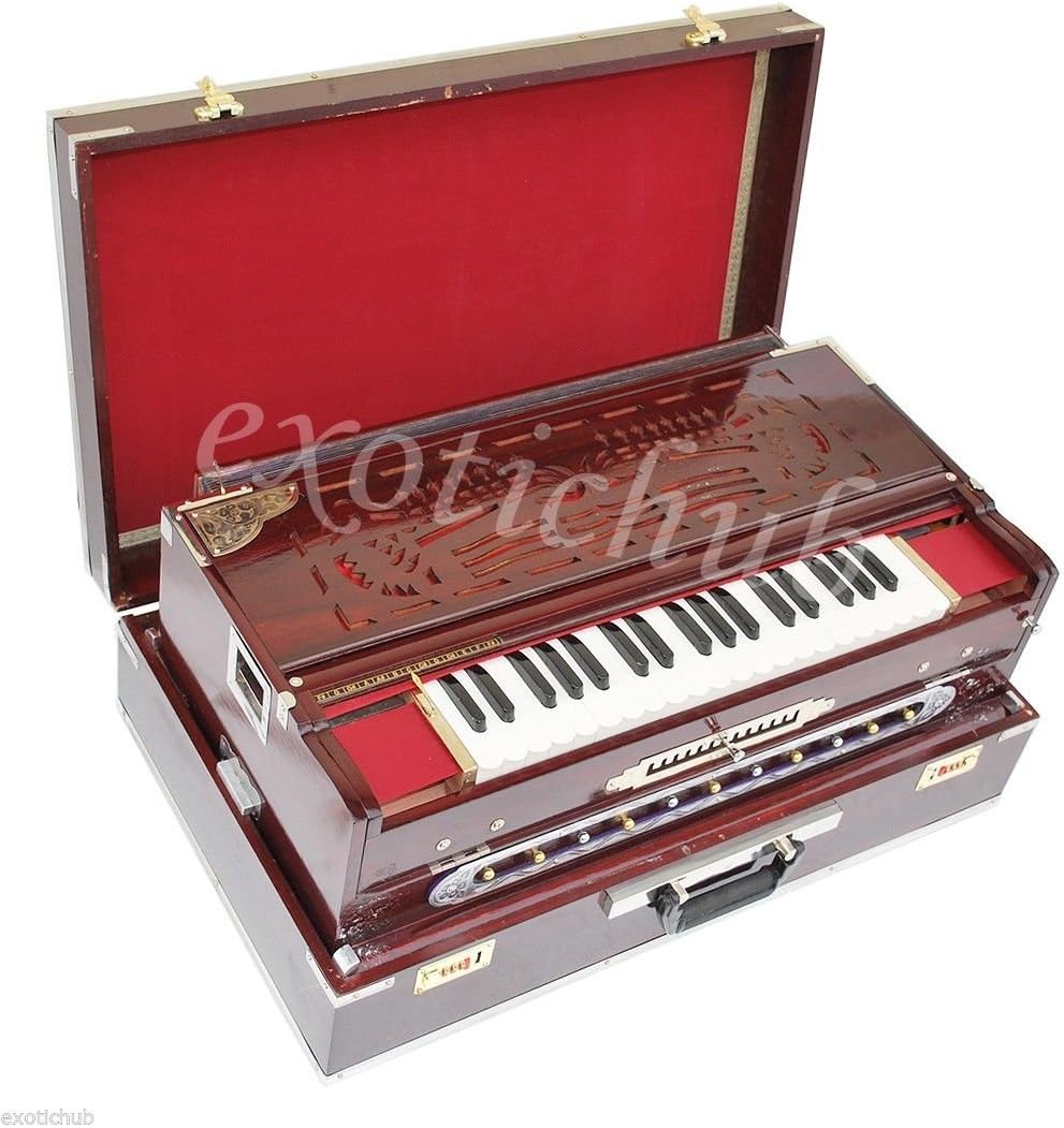 HARMONIUM13 SCALE CHANGERTEAK WOOD4 OCTAVE4SET