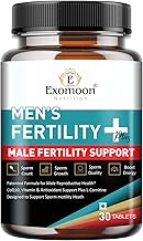 Exomoon Mega Count Fertility Formula Tablets | Natural Conception | Healthy Pregnancy | Coq10 Supplement | Shatavari, Jivanti, Shivalingi, Chaste Berry & Black Cohosh|30 Veg Tablets