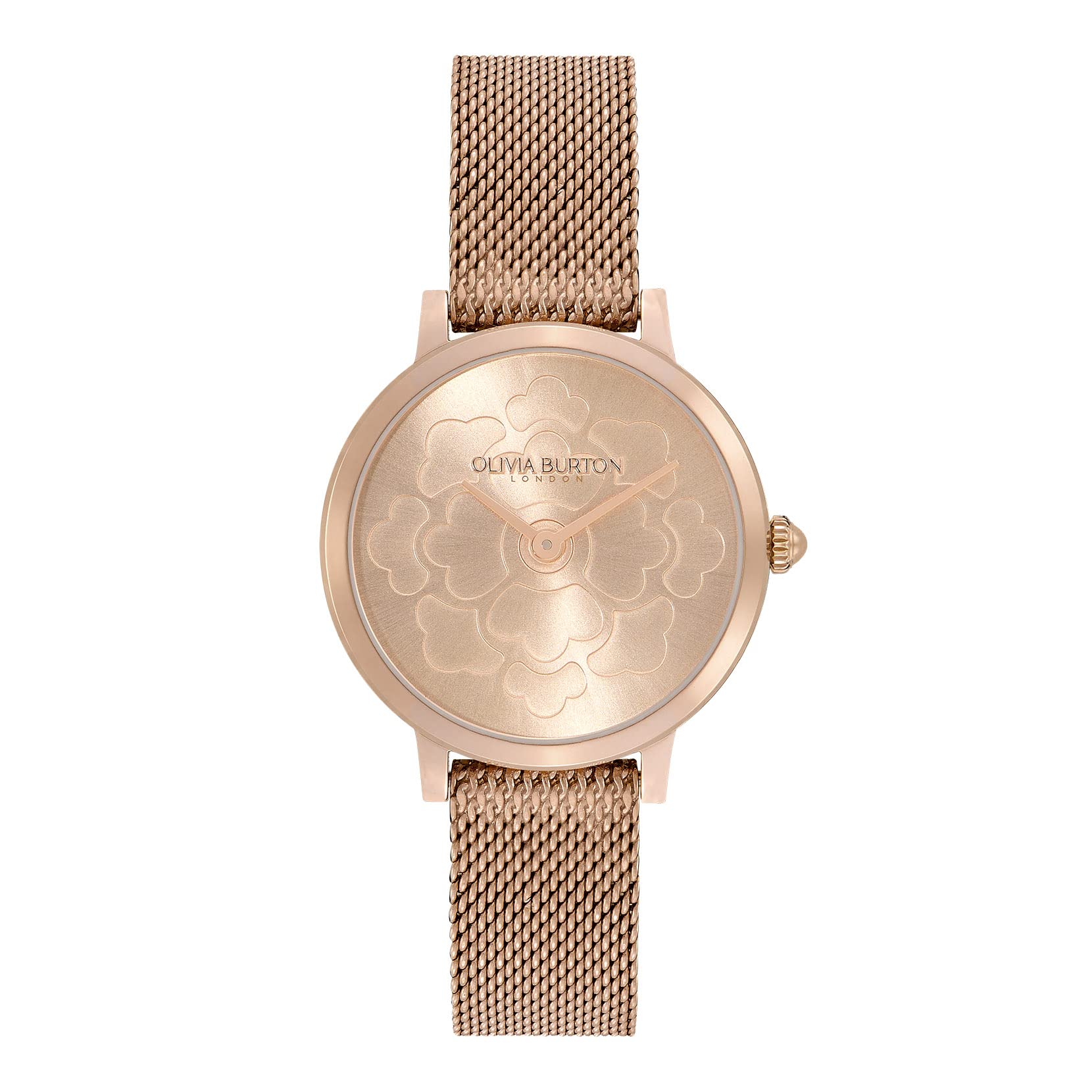 Olivia burton Ultra Slim Floral Qtz Basic Slim Carnation Gold Round Dial Womens Watch|Ionic Plated Carnation Gold Steel Material|Gold Color Band - 24000059 (B0BZNXSMPC) Amazon Price History, Amazon Price Tracker