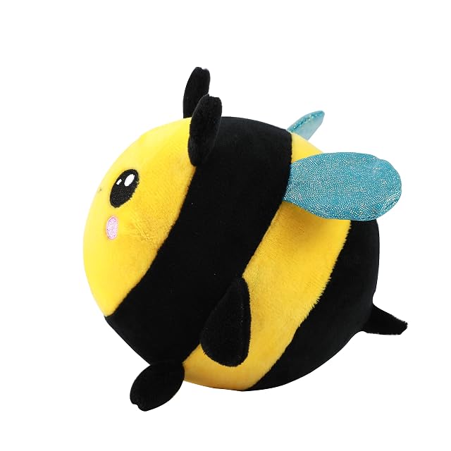 Foto 2 de 3 de I-TOTAL® - Cojín Suave Squishy de Espuma Viscoelástica con 14 cm de Diámetro, Almohada Squishy (Bee)