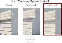 Vista 5 de Linen Avenue - Estor de madera sintética