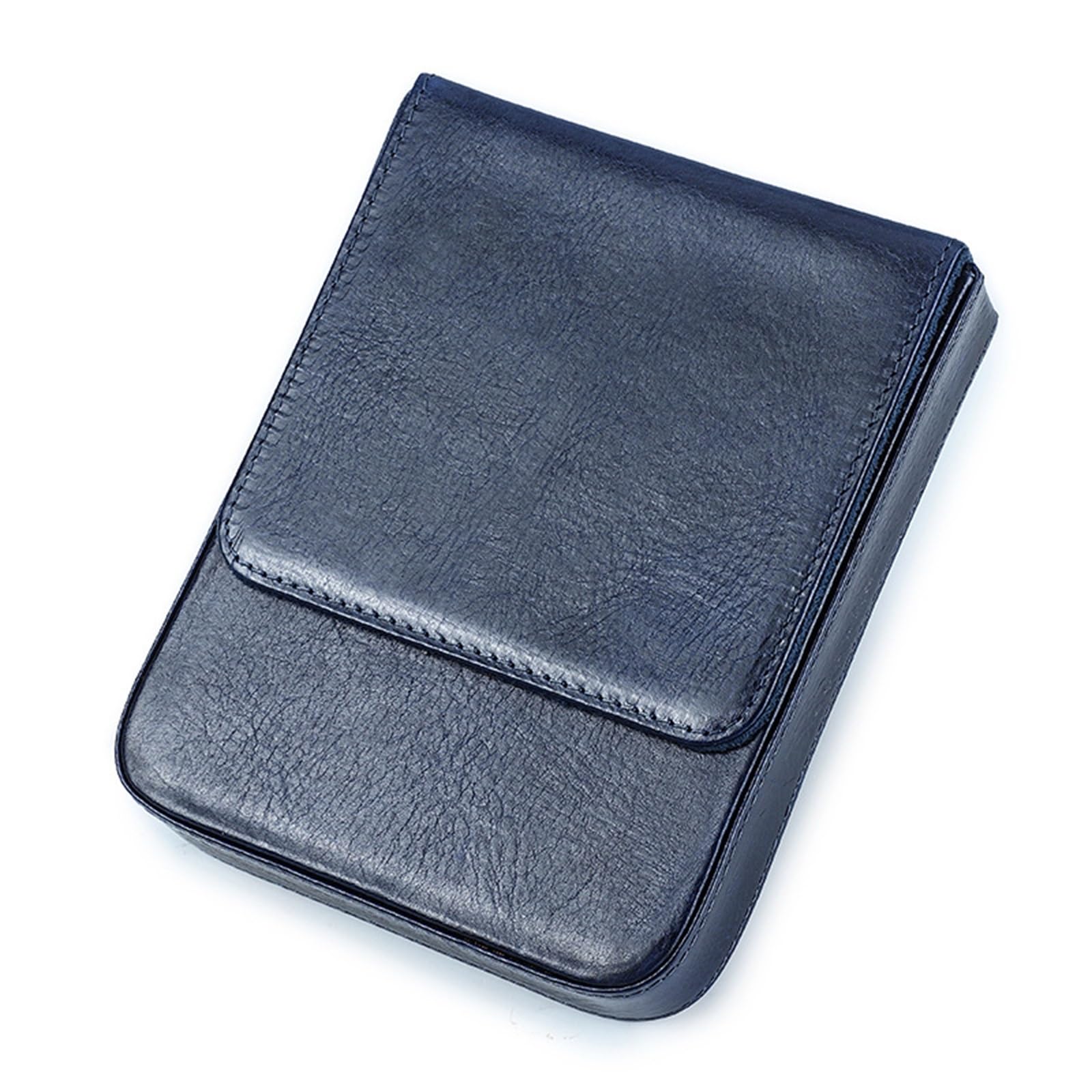Kategoria: Skrzynki z bieżącą wodą, SkórzanyEtui na pióroStorUchwytOrganizator.KreatywnaSzufladaOfficeBoxPrezentMulticolor16,5x13x3cm(Blue)