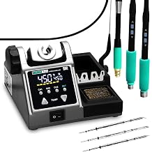 SUGON T21 Soldering Station Compatible Original Soldering Iron Tip 210/245/115 Handle Control Temperature Welding Rework StationT21-245+3Tips