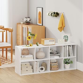 DREAMADE Cube Storage Organizer, 8 Cube Shelf
