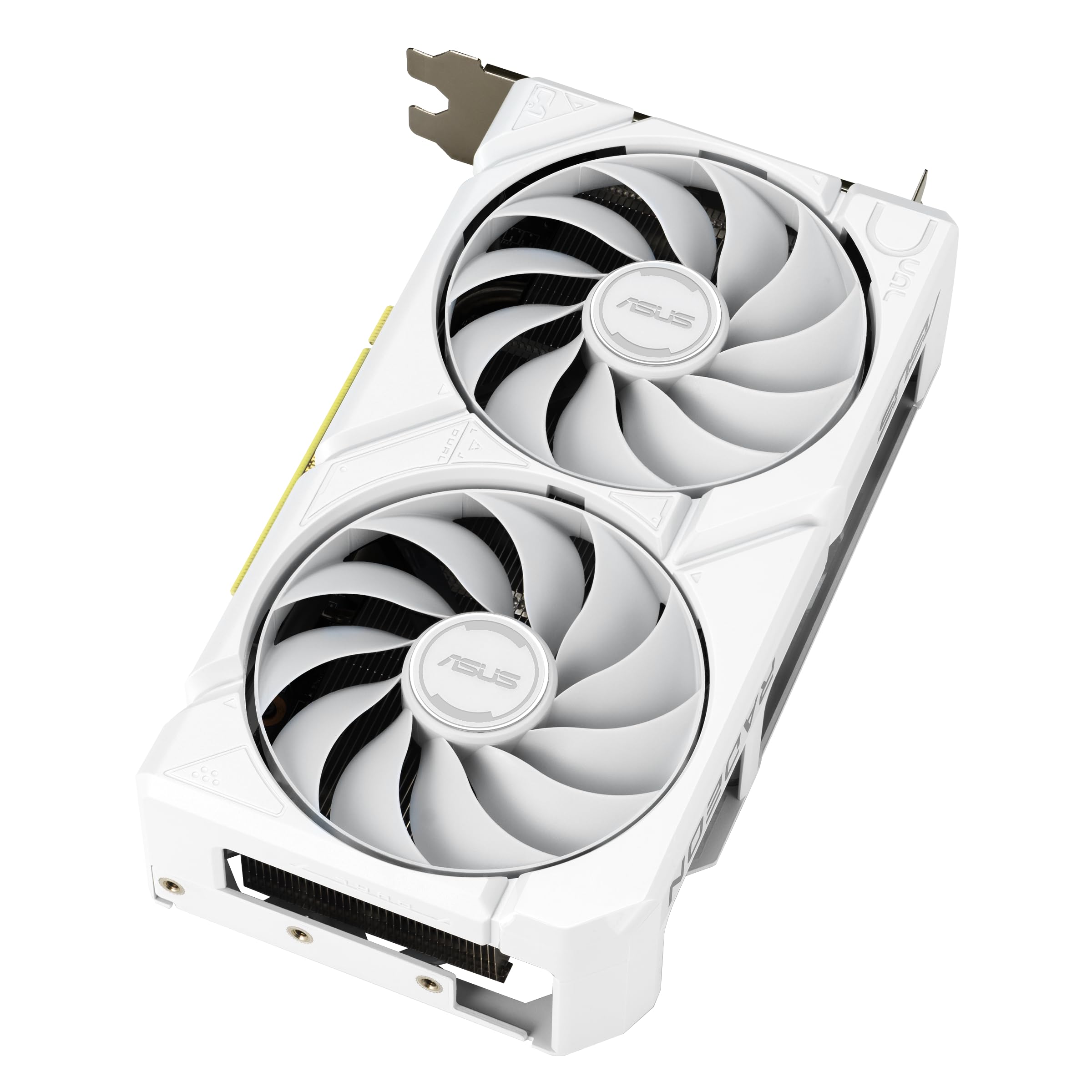 ASUS Dual Radeon RX 9060 XT 16GB GDDR6 White Edition (PCIe 5.0, 16GB GDDR6, HDMI 2.1b, DisplayPort 2.1a, 2.5-Slot Design, Axial-tech Lüfterdesign, 0dB Technologie und mehr)