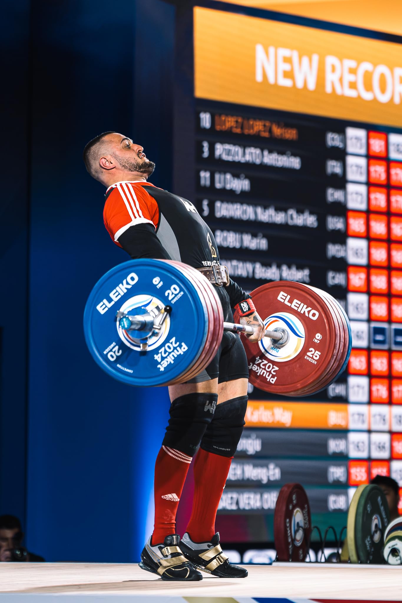 Weightlifting House Paire de genouillères en néoprène de 7 mm (XS)