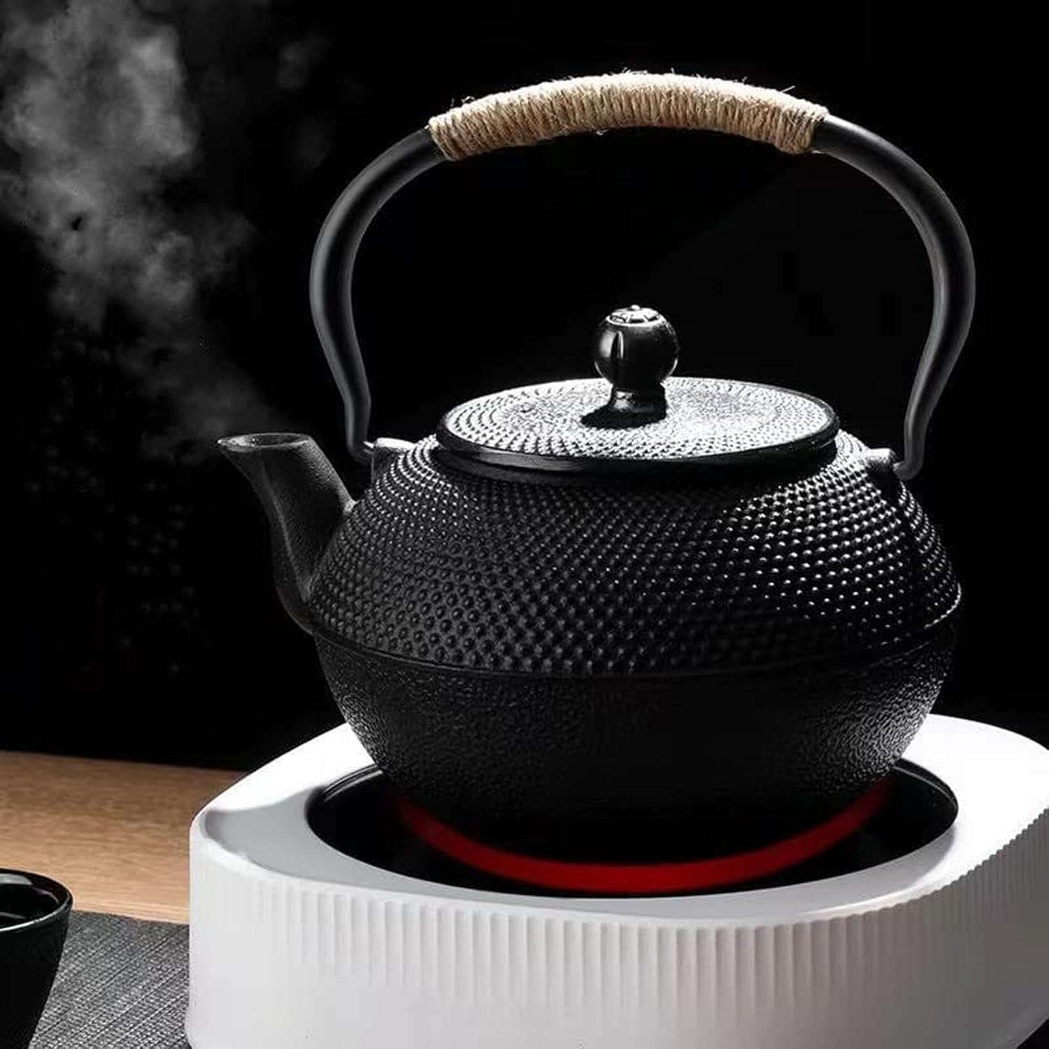 未使用 茶道具 平安象彦 祇園二段弁当 千筋 木製朱塗 内黒 底印 栞 共箱 平安 象彦 若松重 高級漆器 木製漆器 内朱塗 蒔絵 二段重 弁当箱 木箱