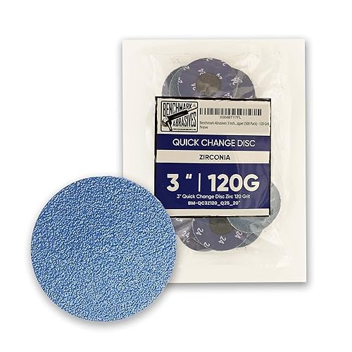 Miniatura 8 de Roloc Zirconia - Discos de papel de lija de cambio rápido, 3 pulgadas, paquete de 25, 25