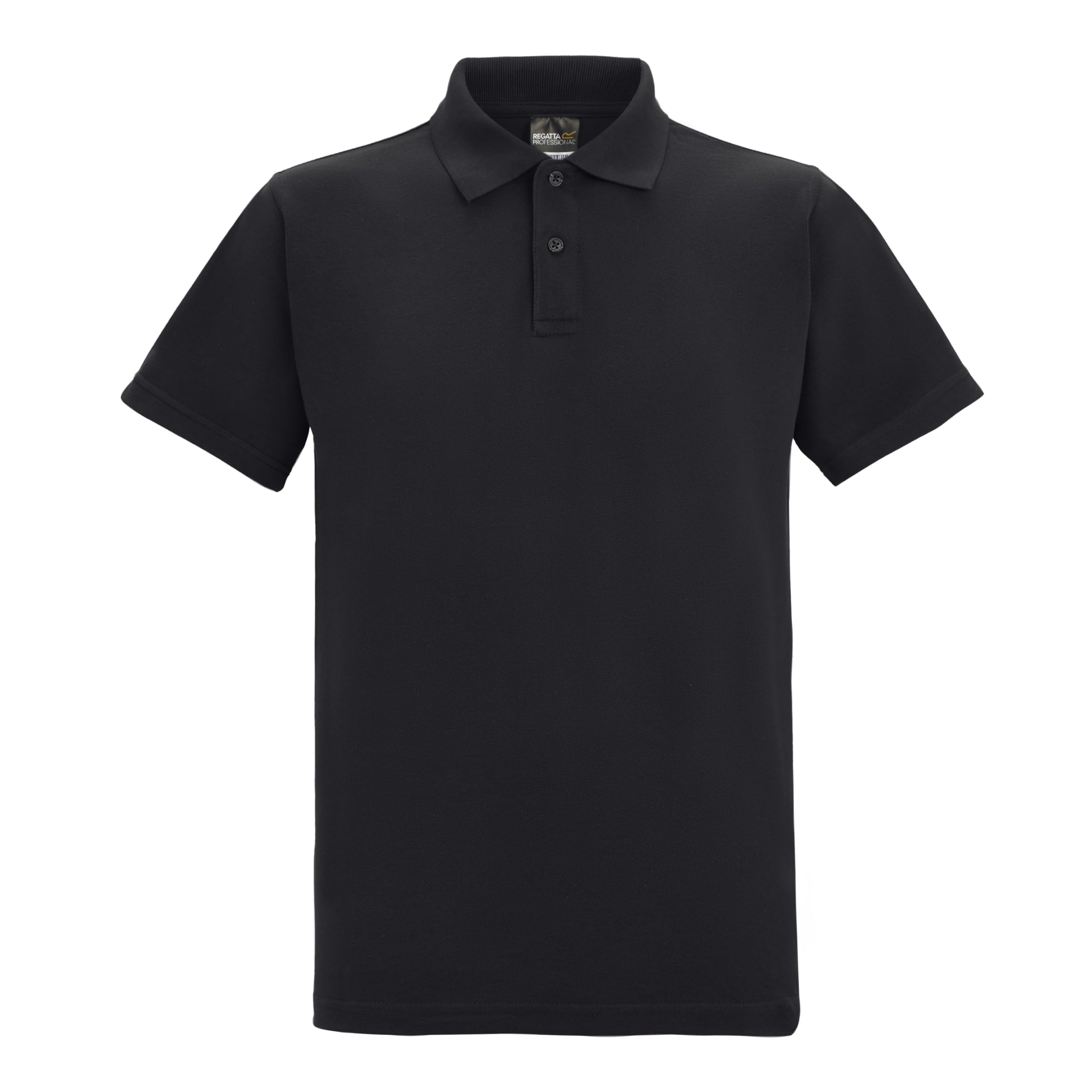 Regatta Professional Unisex Pro50/50piquepolo Mens Pro 50/50 Pique Polo, Black, 5XL EU