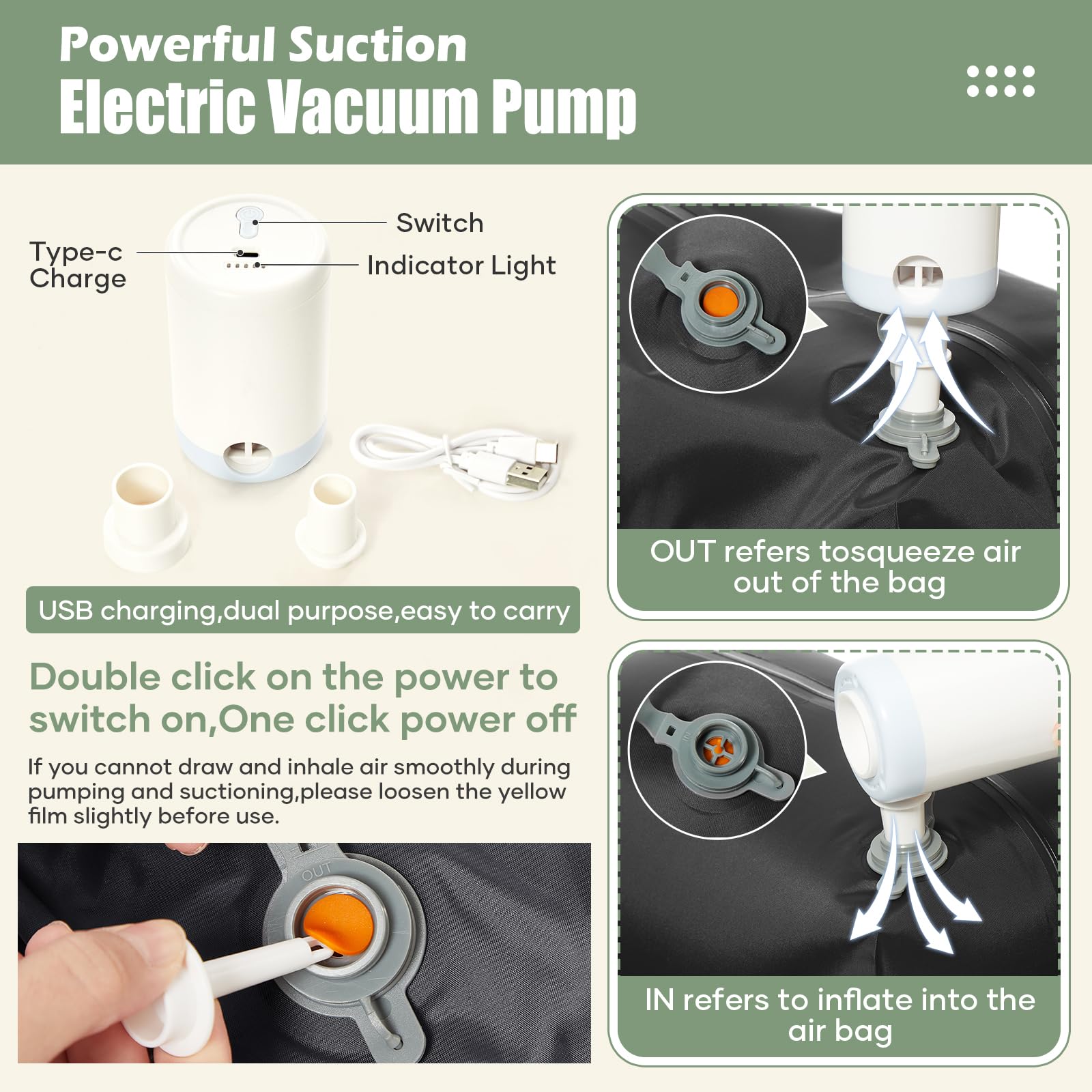 SZLX Zaino Ryanair 40x30x20 Sottovuoto con pompa Zaino Ryanair 40x20x25 Sottovuoto Bagaglio a Mano 40x30x20 Wizzair Zaino da Viaggio 45x36x20 Easyjet Donna Zaino Casual Laptop 14 Pollici Impermeabile
