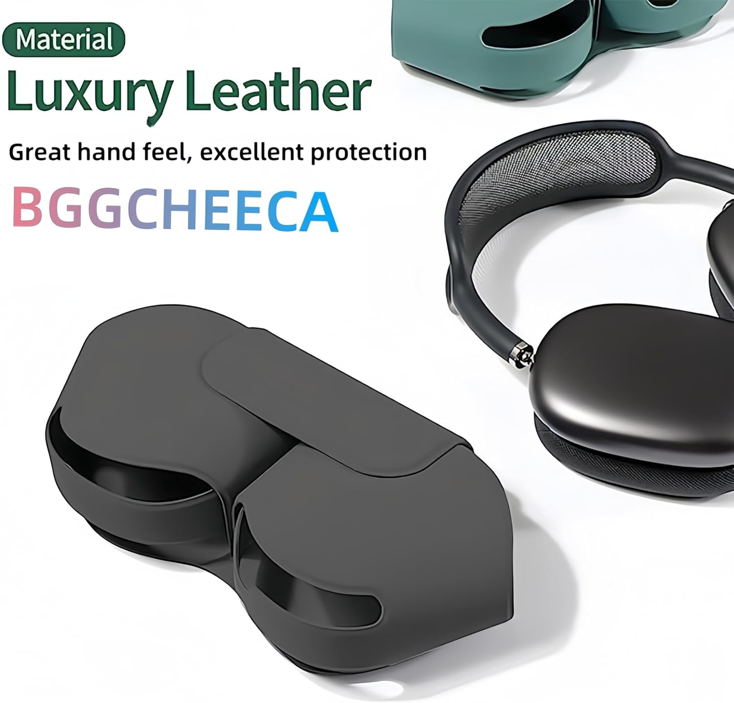 حافظة حماية من ويجموا متوافقة مع ايربودز ماكس 1/2 بتصميم كيس م... - view 3