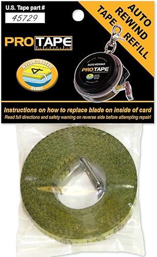 ProTape Cinta de repuesto para ProTape 950MEB (45729) - Meter & CM por US Tape 3/8" x 49.2 ft