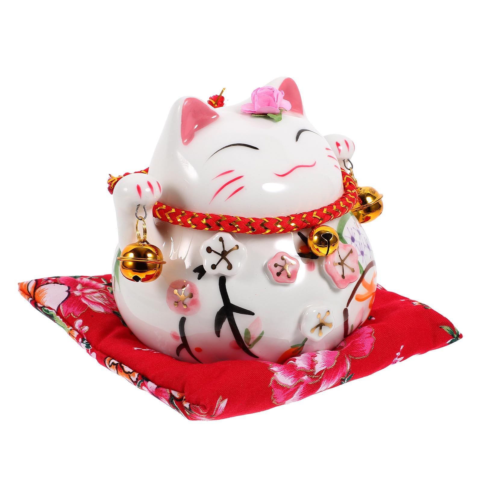 Hucha de gato para salón adorno de cerámica infantil y juvenil