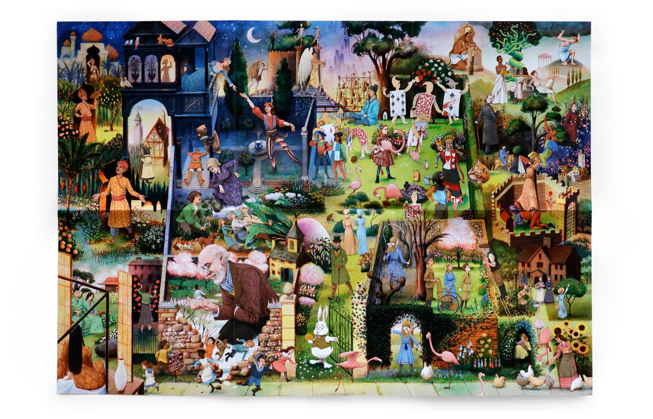 Mon Jardin littéraire Un Puzzle de 1000 pièces. Michael Kirkham