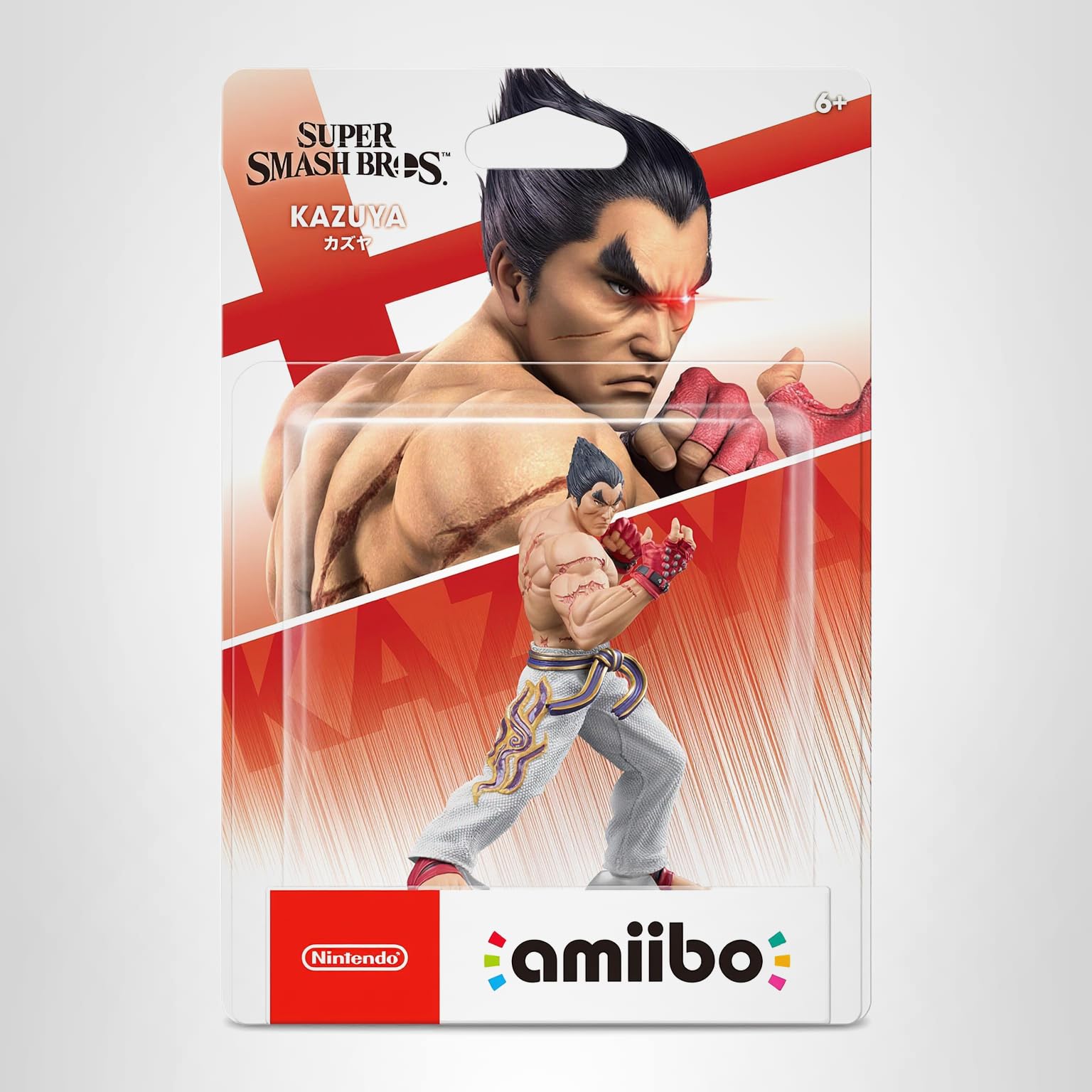 Nintendo amiibo アミーボ スマッシュブラザーズ カズヤ Amazon.com: Amiibo - Kazuya - Super Smash Bros. Series : Video Games