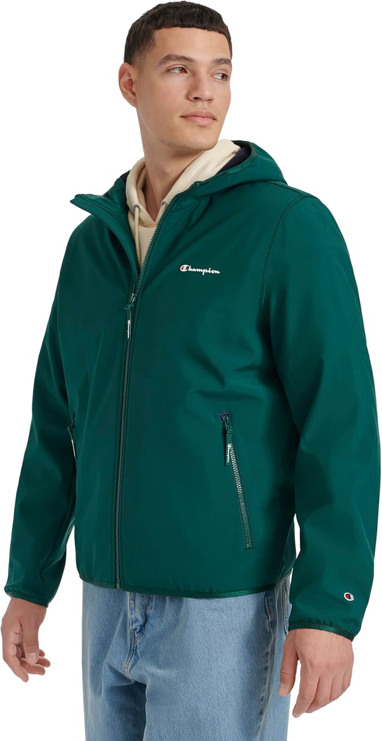 Champion Men's Lightweight Active Soft Shell Jacket With Hood - Image 3