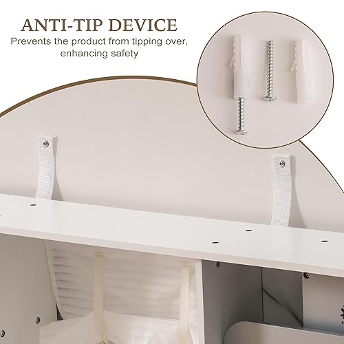 Miniatura 5 de ROBOTIME Juego de cocina de madera para niños, juego de cocina para niños pequeños con máquina de hielo y cafetera, juguete de cocina realista para