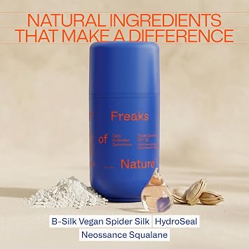 Freaks of Nature Daily Defender SPF 30, 100% Mineral Sunscreen, 1.7oz
