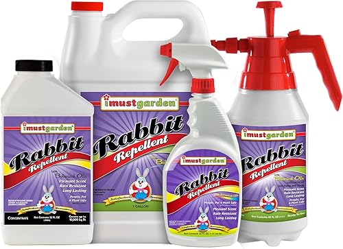 Miniatura 8 de I Must Garden repelente de conejos - aroma especiado - spray 32 oz listo para usar