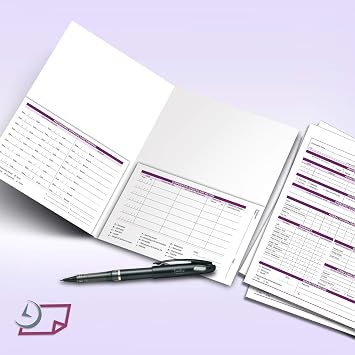 NextDayLabels Employee Personnel File Folders - 25-Pack Preprinted HR Folders with Secure Internal Pockets - Heavyweight White Cardstock for Discreet Employee Records - Made in USA