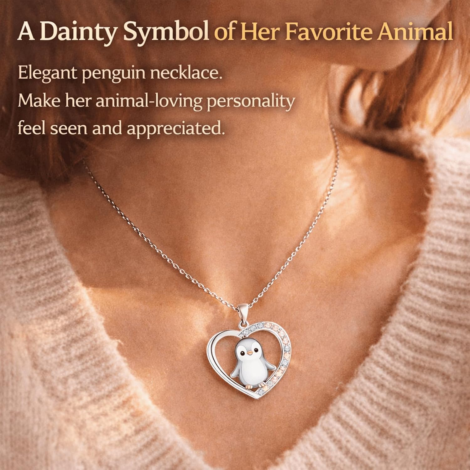 5-Piece Penguin Gift Set for Women - Cute Themed Accessories Bundle for Animal Lovers, Birthday & Christmas
