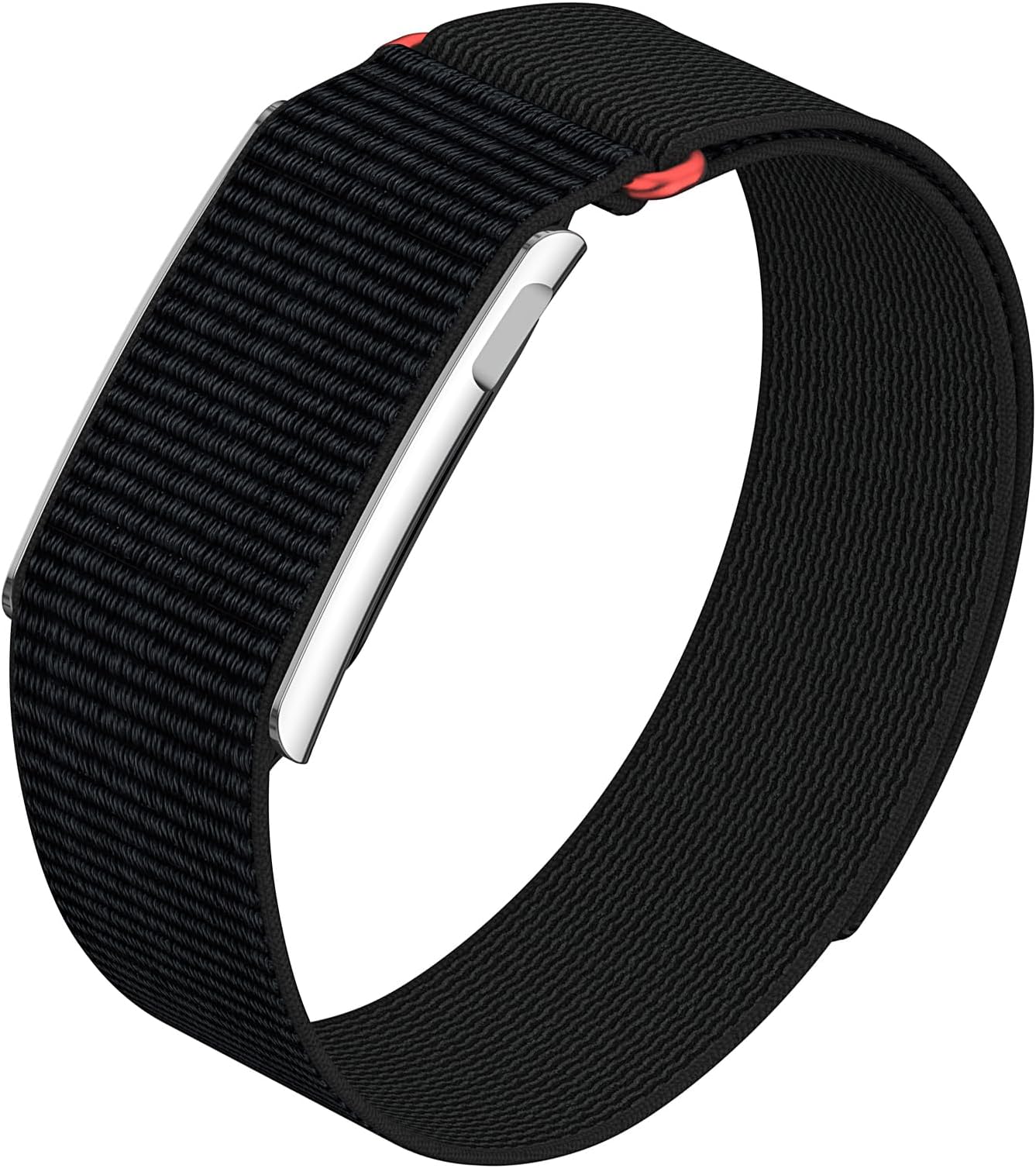 Nylon Strap Compatible with Whoop 5.0 Bands, Metal Frame with Breathable Loop for Whoop 5 MG/Life/Peak/One Wristband