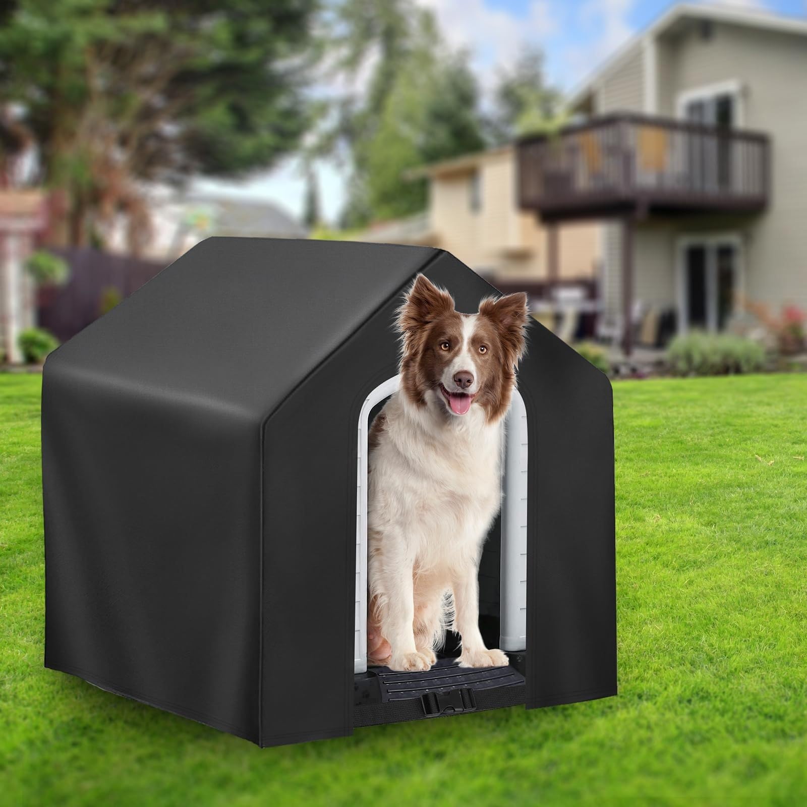SYH&AQYE Tenda for cani da esterno, copertura for cuccia for cani, coperture for cuccia invernale for cani di grandi dimensioni, copertura resistente alle intemperie, copertura antipioggia