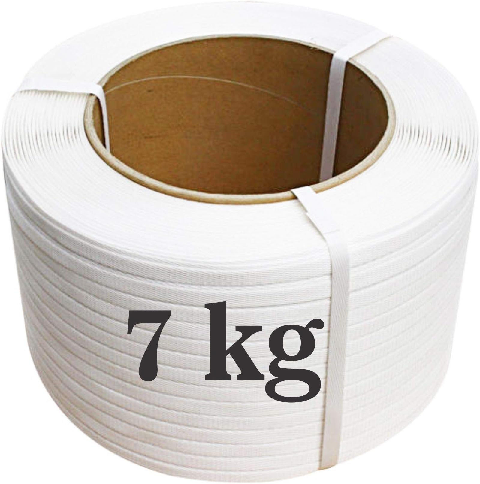 High-Strength Polypropylene Strapping Roll - Semi-Virgin PP Packaging Box Strap - 12mm Thickness, 7 KG