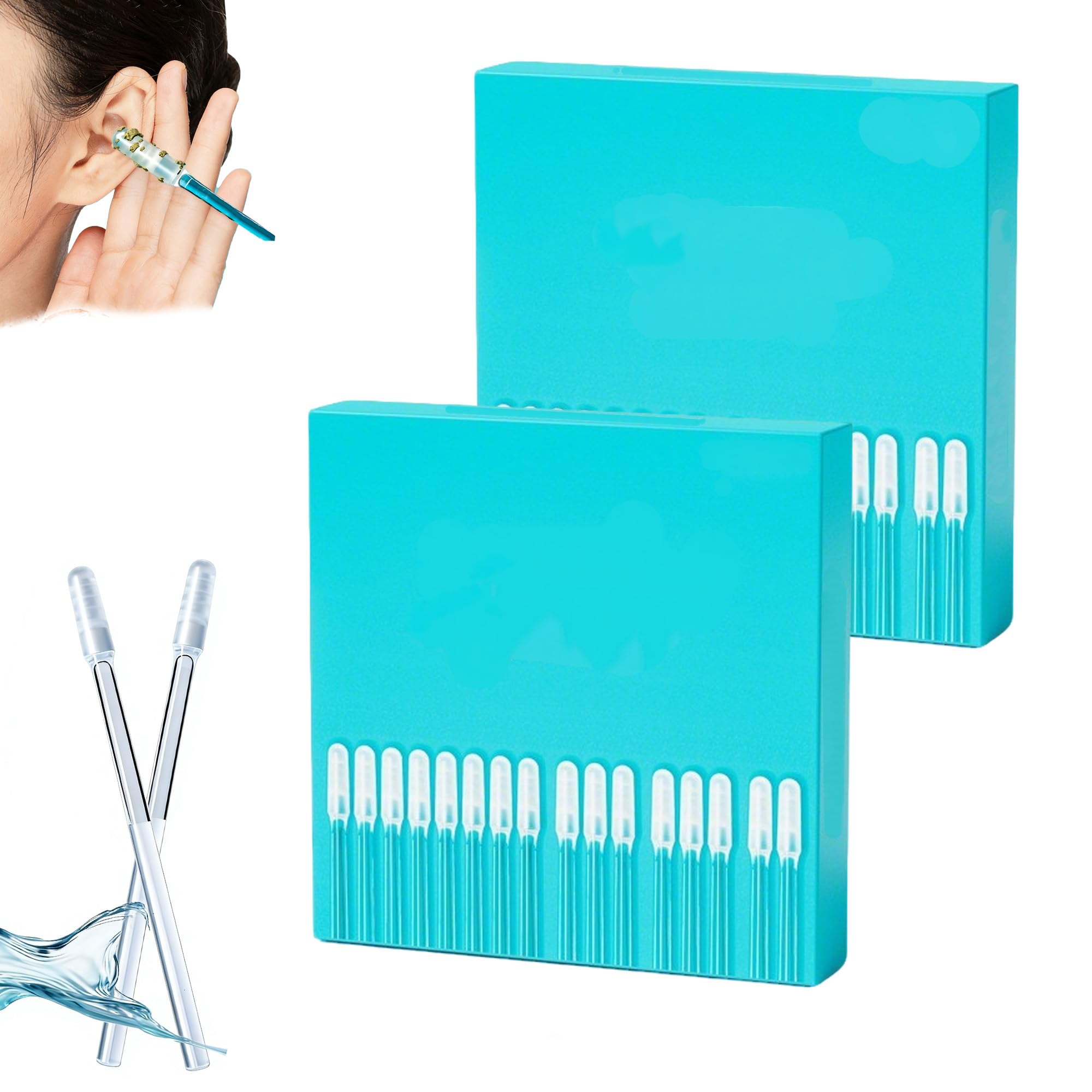 Sticky Ear Cleaning Stick Sticky Ear Cleaners for Adults Gentle Visible Ear Care Reusable Soft Portable Ear Pick