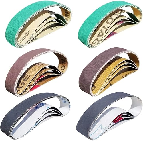 Kit de 24 piezas de 3/4 x 12 pulgadas de repuesto para afilador de cuchillos y herramientas Ken Onion Edition (WSKTS-KO) - Granos