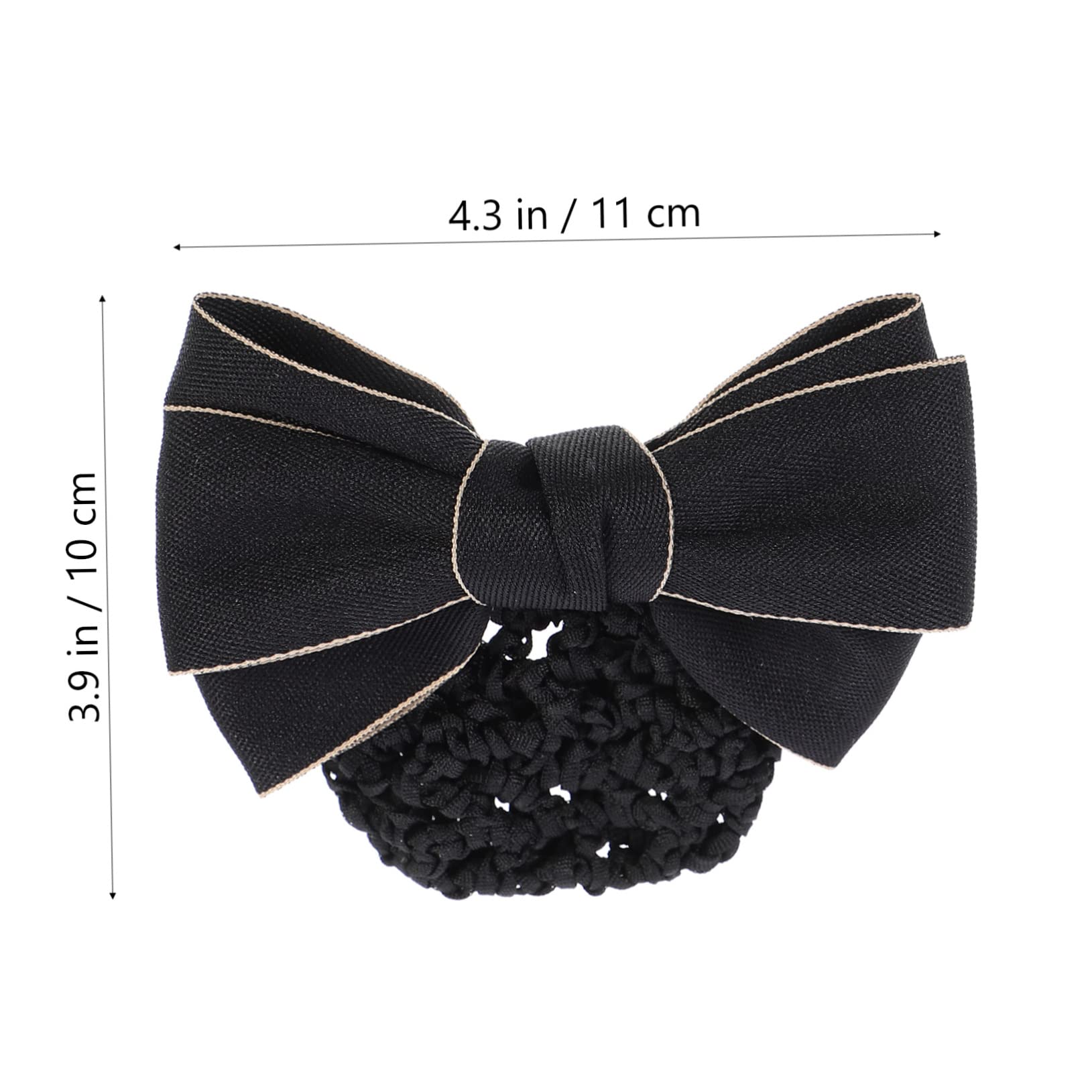 FRCOLOR 10stücke Haarnetz Bun Cover Snood Haarschmuck Professionelles Haarnetz Mit Schleife Klassisch Für Elegante Frisuren Und Besondere Anlässe