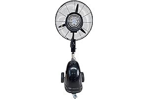 Island Breeze Oscillating Misting Fan