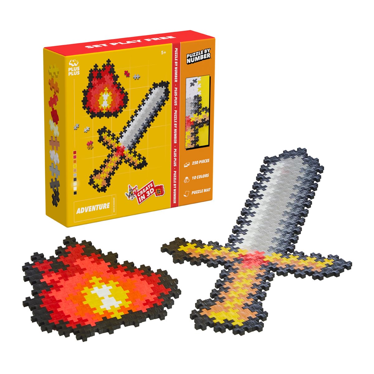 Puzzle By Number 250 pcs Adventure, MINI