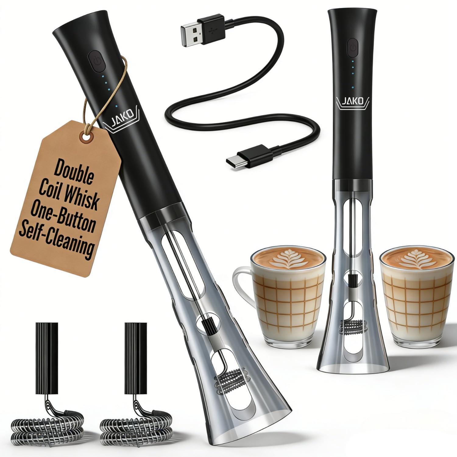 Photo 1 of JAKO Rechargeable Milk Frother