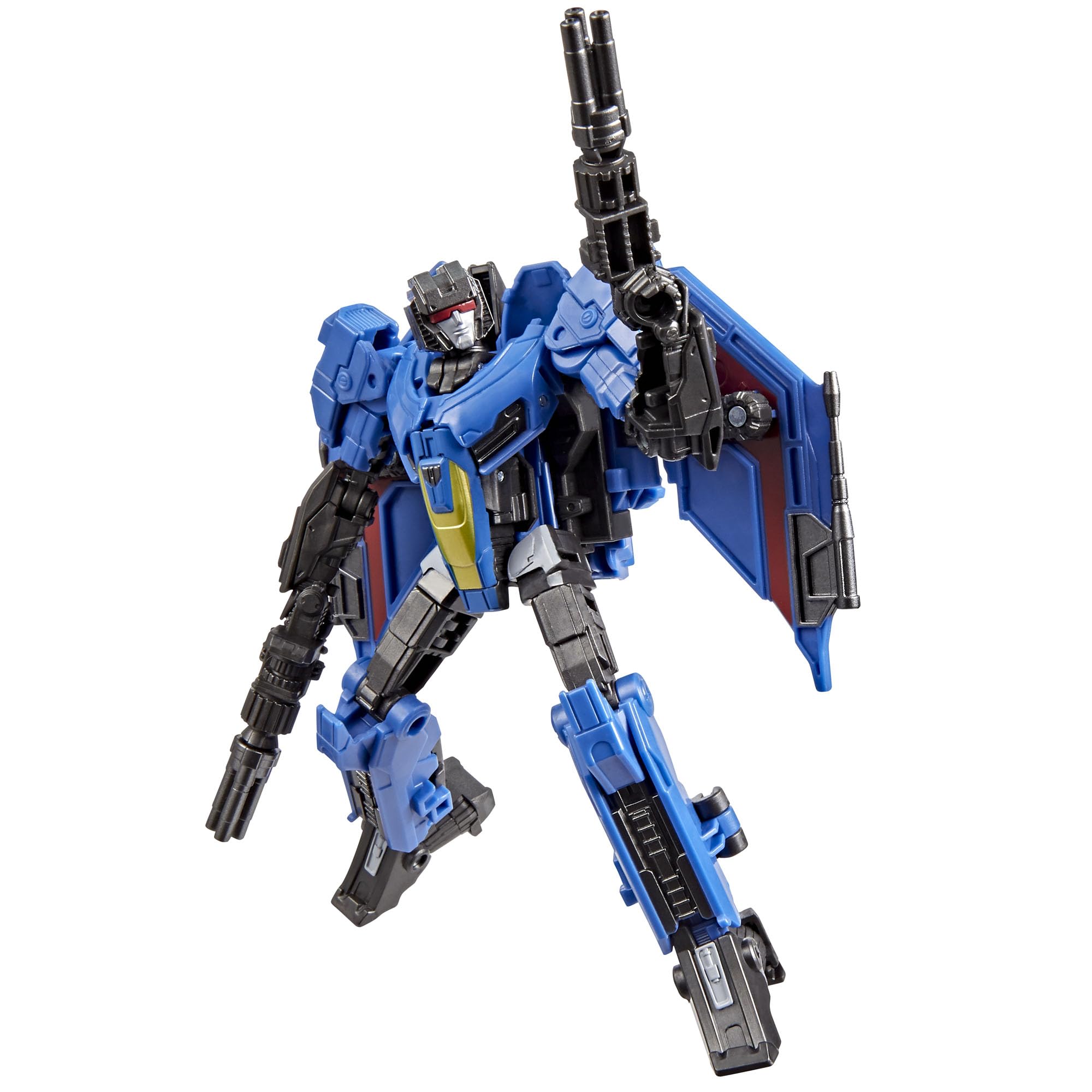 Transformers Studio Series Kranix Clase Deluxe | Figura De 14 Cm Con Conversión A Nave Espacial En 20 Pasos | Accesorio De Rifle Láser | Juguete Para Niños De 8+ Años