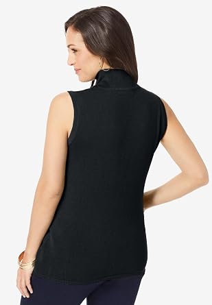 Jessica London Fine Gauge Mockneck Sweater