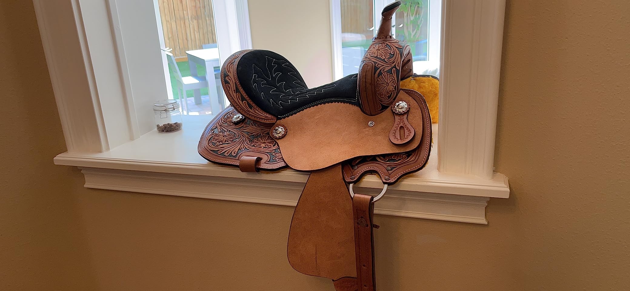RESISTANCE Western Kids Floral Tooled Saddle customer photo