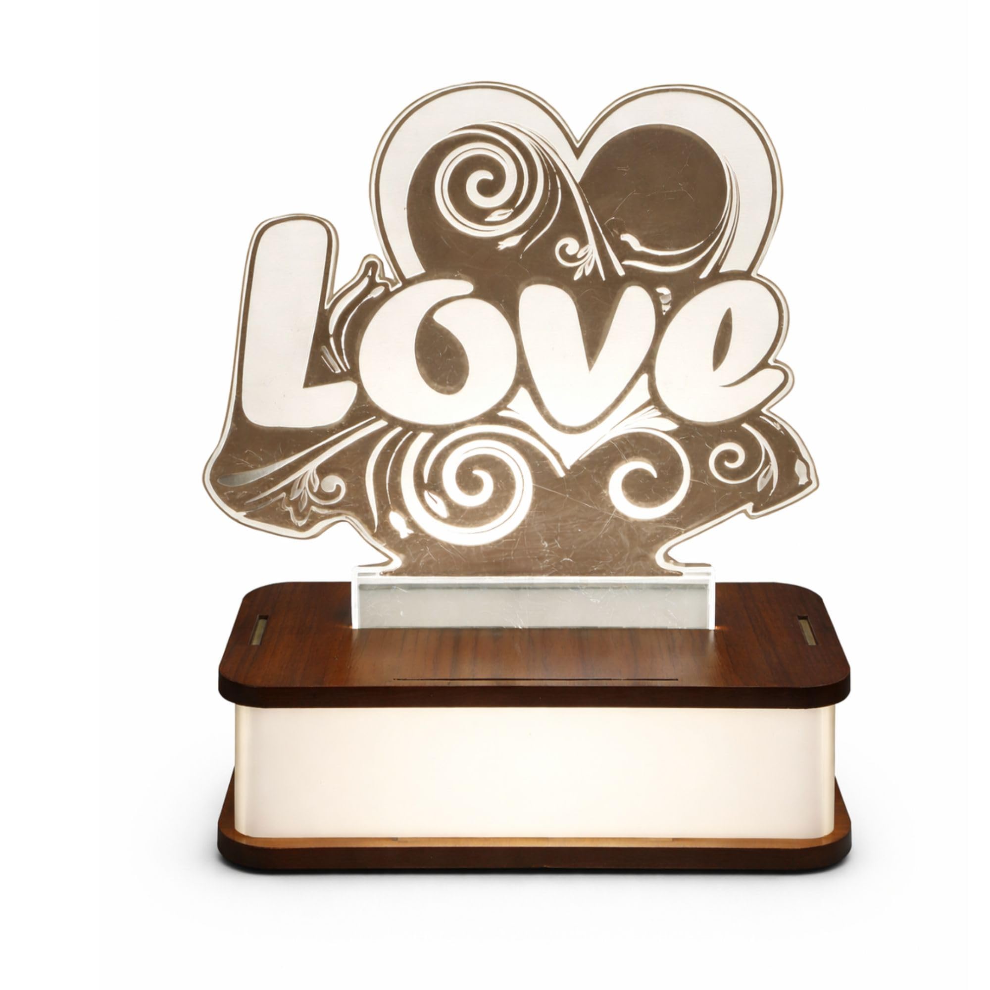 LED Night Lamp Lord Shiva Acrylic 3D Illusion Lamp with Wooden Base, Warm Light Bedside Lamp for Bedroom, Mandir Decor Light, Spiritual Gift for Diwali Shivratri Home Decoration-image-39