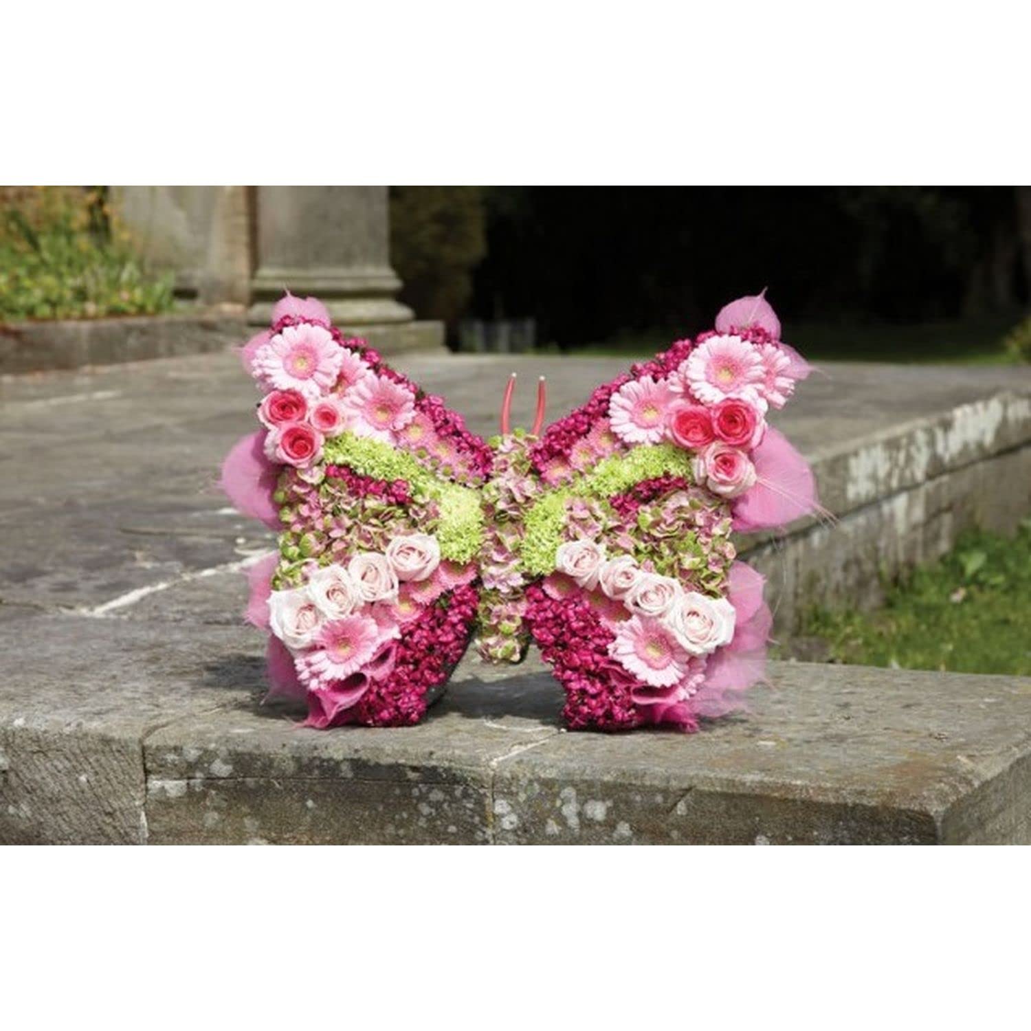 FLOWERBOX Oasis Mousse à emboîter Noir Design IDEAL Plaque de 50 cm