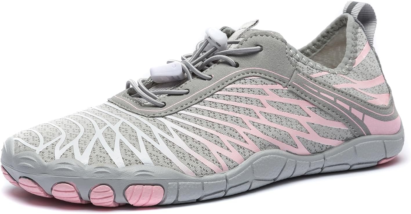 Hiking Barefoot Shoes for Women Men Breathable & Non-Slip Athletic Barefoot Wide Toe Water Shoes Lightweight Perfect for Walking,Running,and Swimming - Image 2