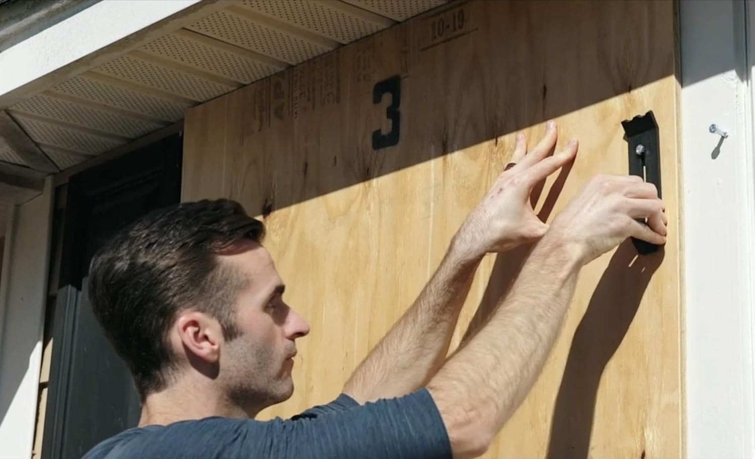 Plyfastner Plus Hurricane Window Fastener BoardUp Clips, Fits 1/2