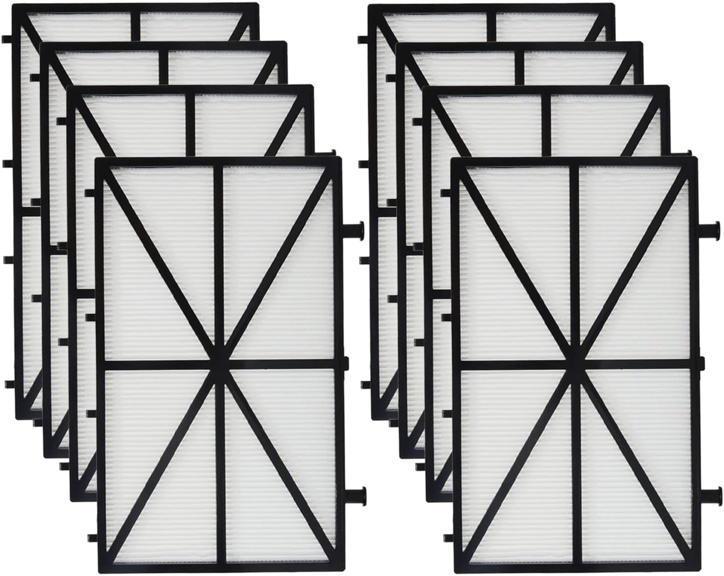 PUREBURG Ultra-Fine Filter Panels Compatible with Dolphin M200 M400 M500 and Nautilus CC Plus Robotic Pool Cleaner, Replaces Part 9991432-R4,8-Pack