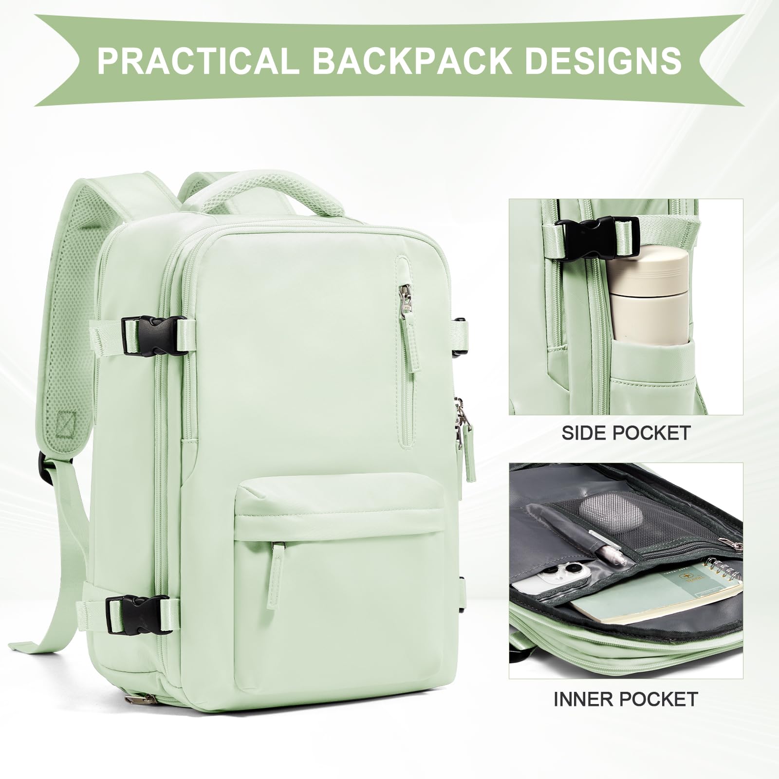 Borse Da Cabina 40x20x25 Per Ryanair Sottosedile Albania - Foto 8