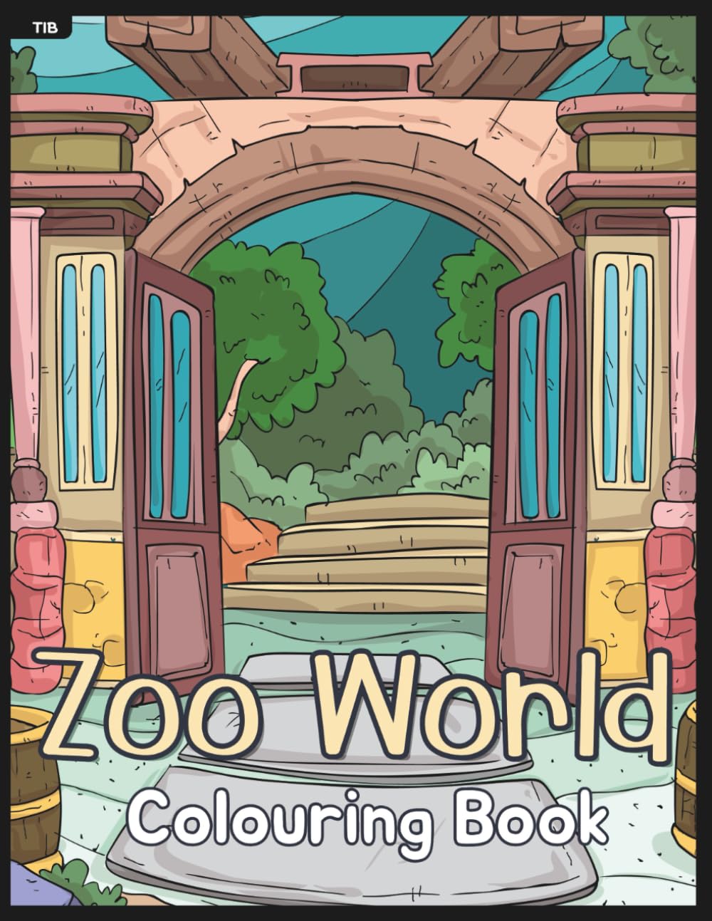 Zoo World Colouring Book: Fun Zoo Scenes for Creative Exploration