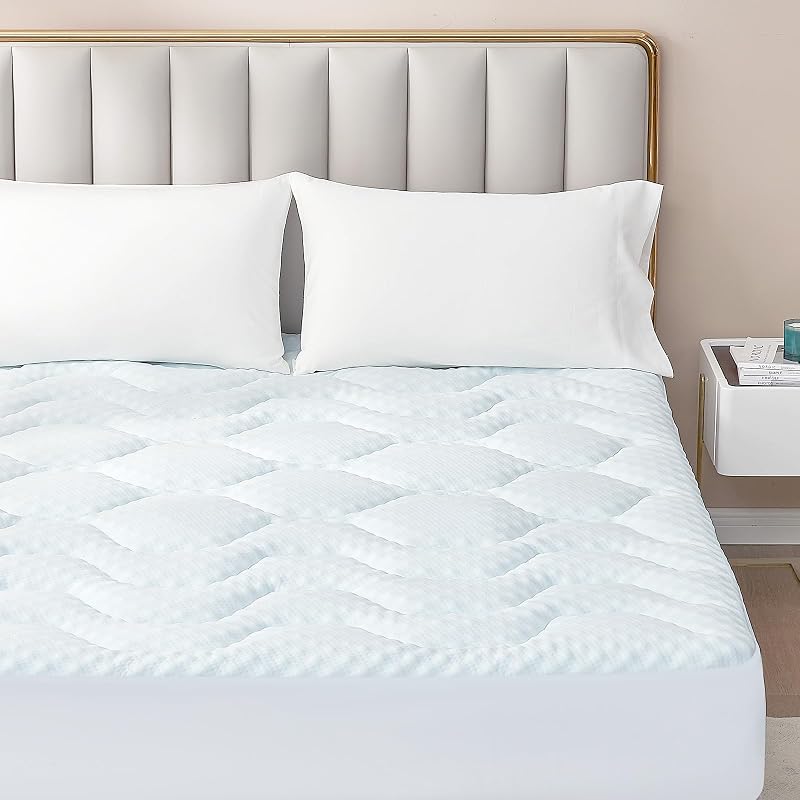 EHEYCIGA 140x190 cm Gél Matractopper Memory Foam Hűtő Funkcióval