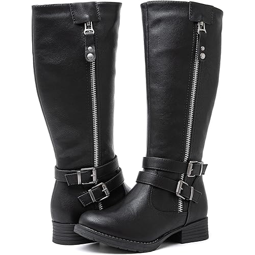 GLOBALWIN Women's Knee High Riding Boots