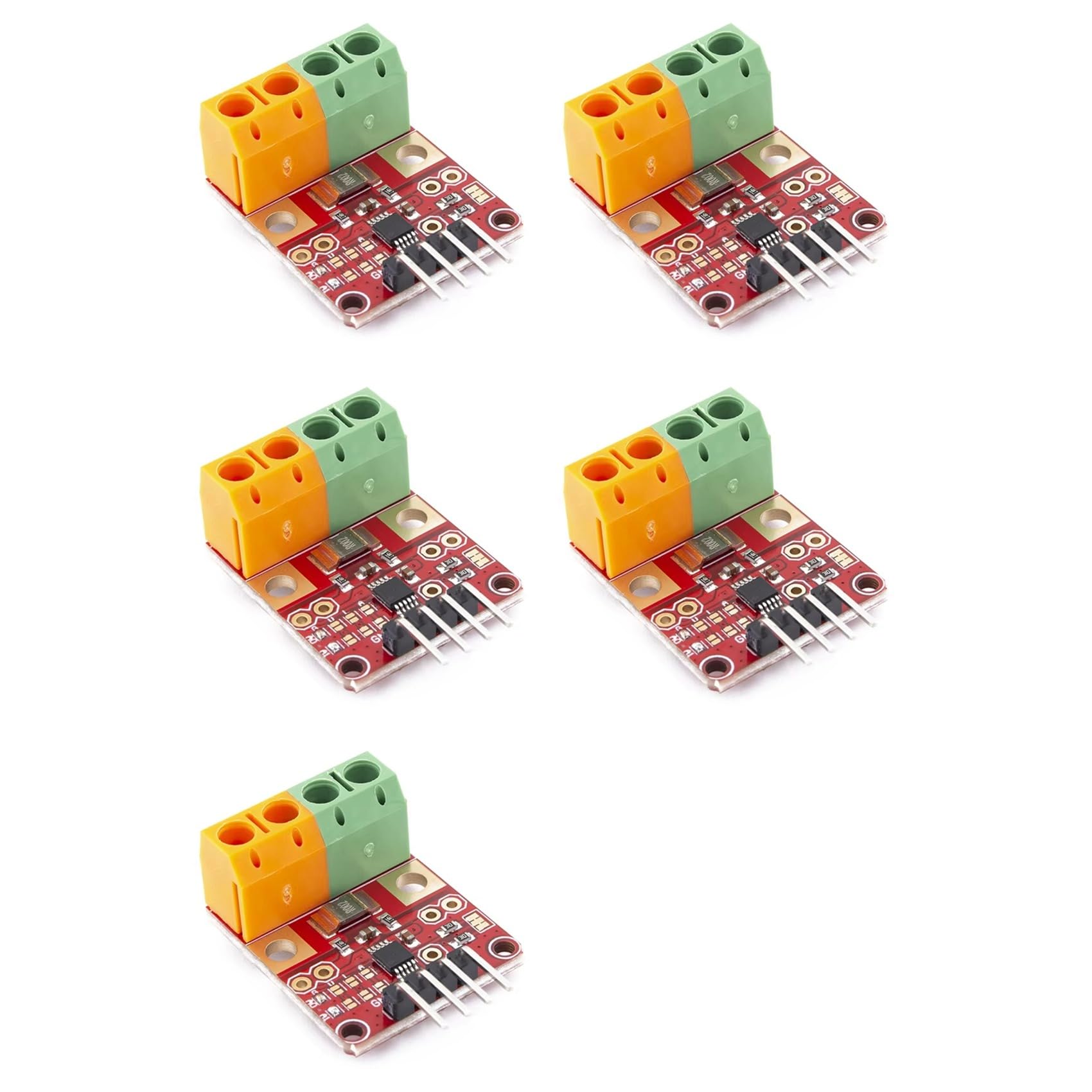 5X INA228 Strom-Spannungsüberwachungs-Sensormodul IIC -Schnittstelle Bidirektionale Zero-Drift-Breakout-Platine INA228