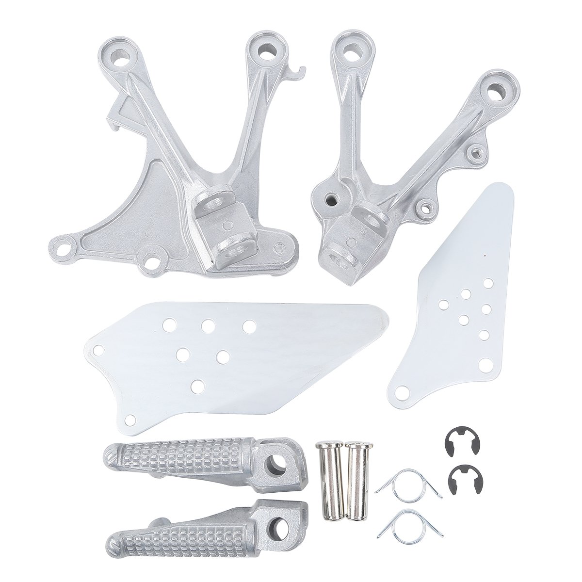 Reposapiés delantero del conductor Soporte adecuado para ZX6R 2005-2008 ZX636 2005-2006