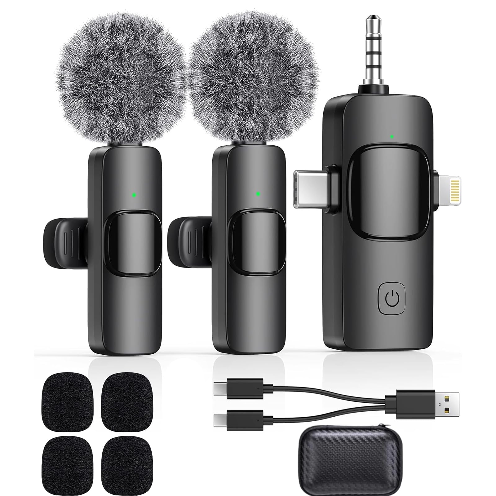 Amazon.co.jp: 【2025新型ピンマイク】スピンマイク 360°集音